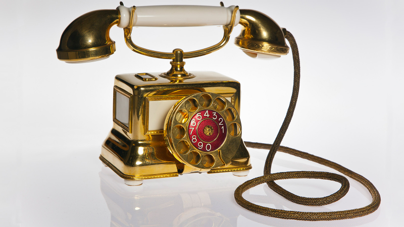 Illustration for article titled 22 Awesome Rotary Phones: Beautiful Relics of a Bygone Era